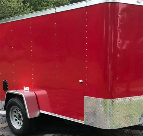 painted aluminum trailers